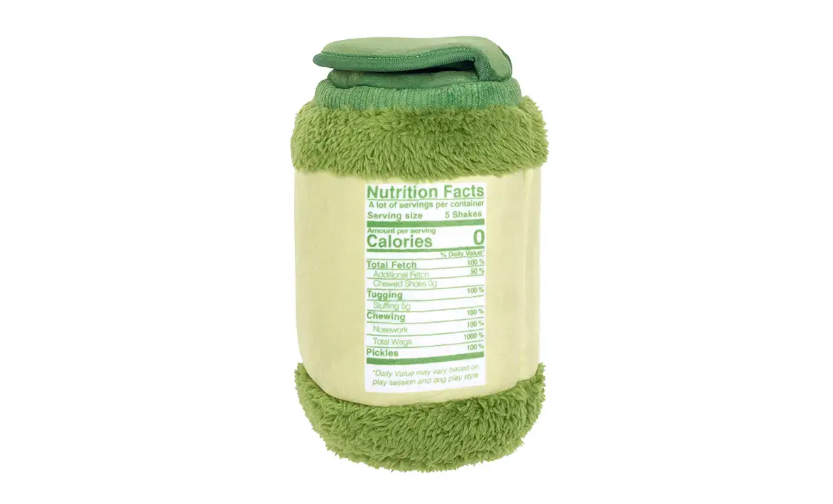 ZippyPaws Bungee Burrow Pickle Jar