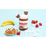 ZippyPaws Bungee Burrow Chocolate Spread Jar