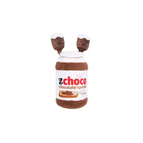 ZippyPaws Bungee Burrow Chocolate Spread Jar