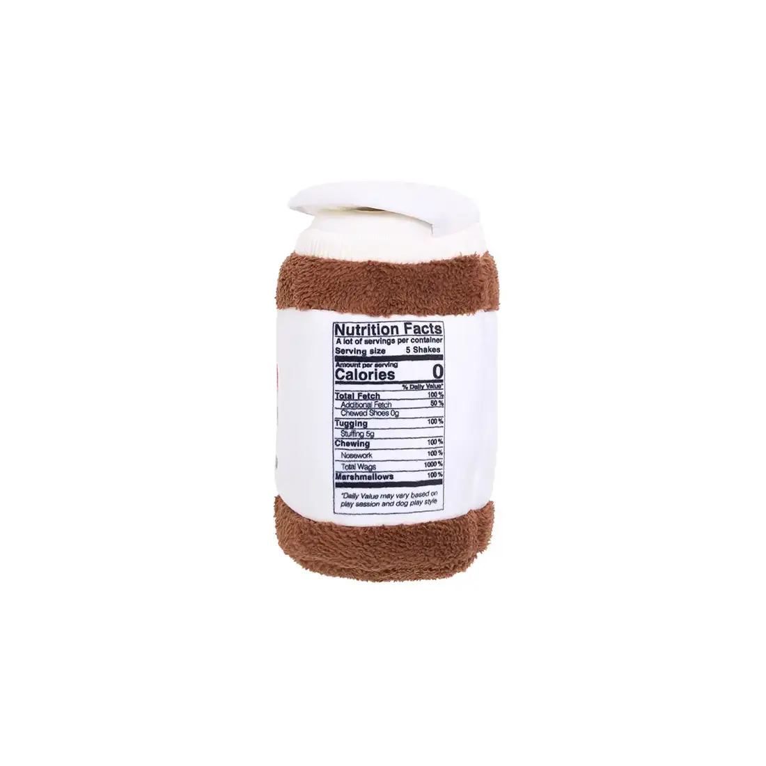 ZippyPaws Bungee Burrow Chocolate Spread Jar