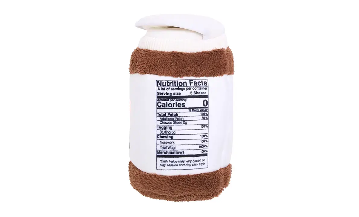 ZippyPaws Bungee Burrow Chocolate Spread Jar