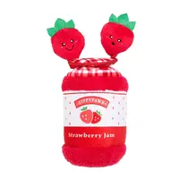 ZippyPaws Bungee Burrow Strawberry Jam Jar