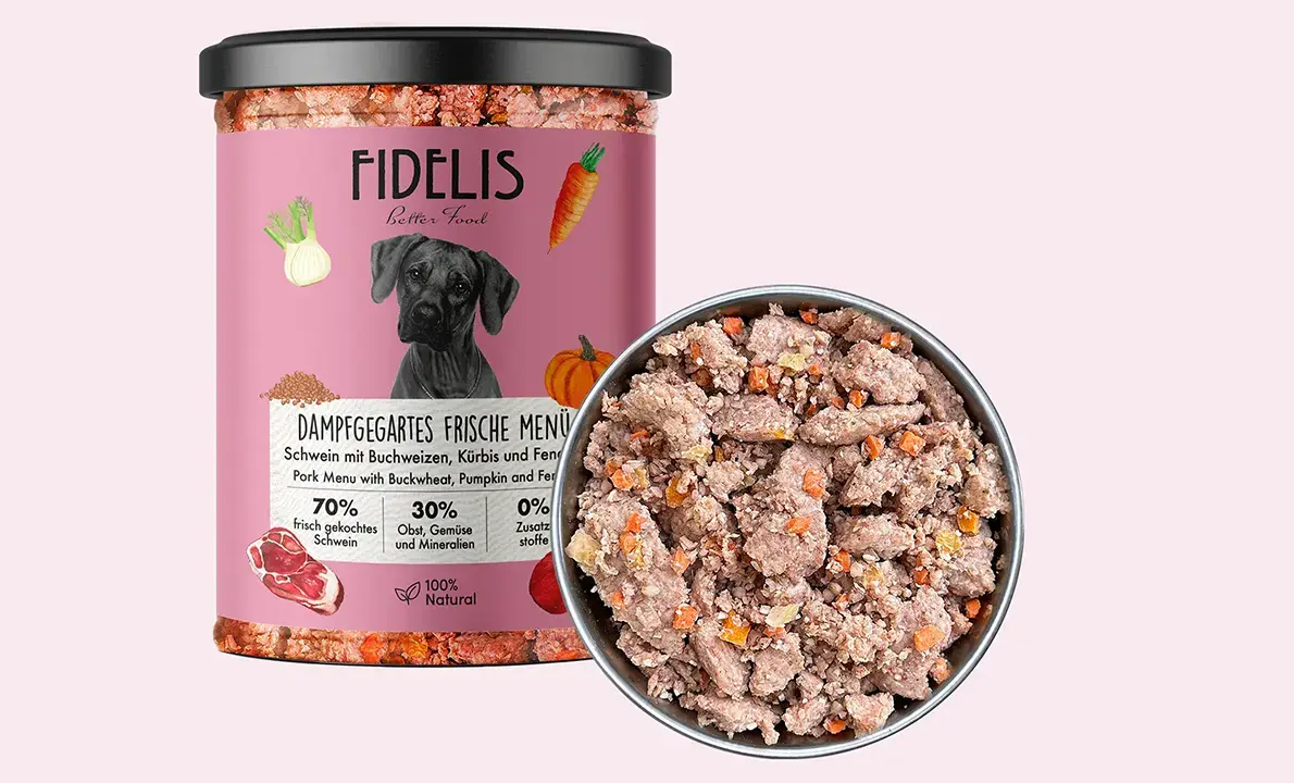 Fidelis Vers Gekookt Menu Varkensvlees & Boekweit