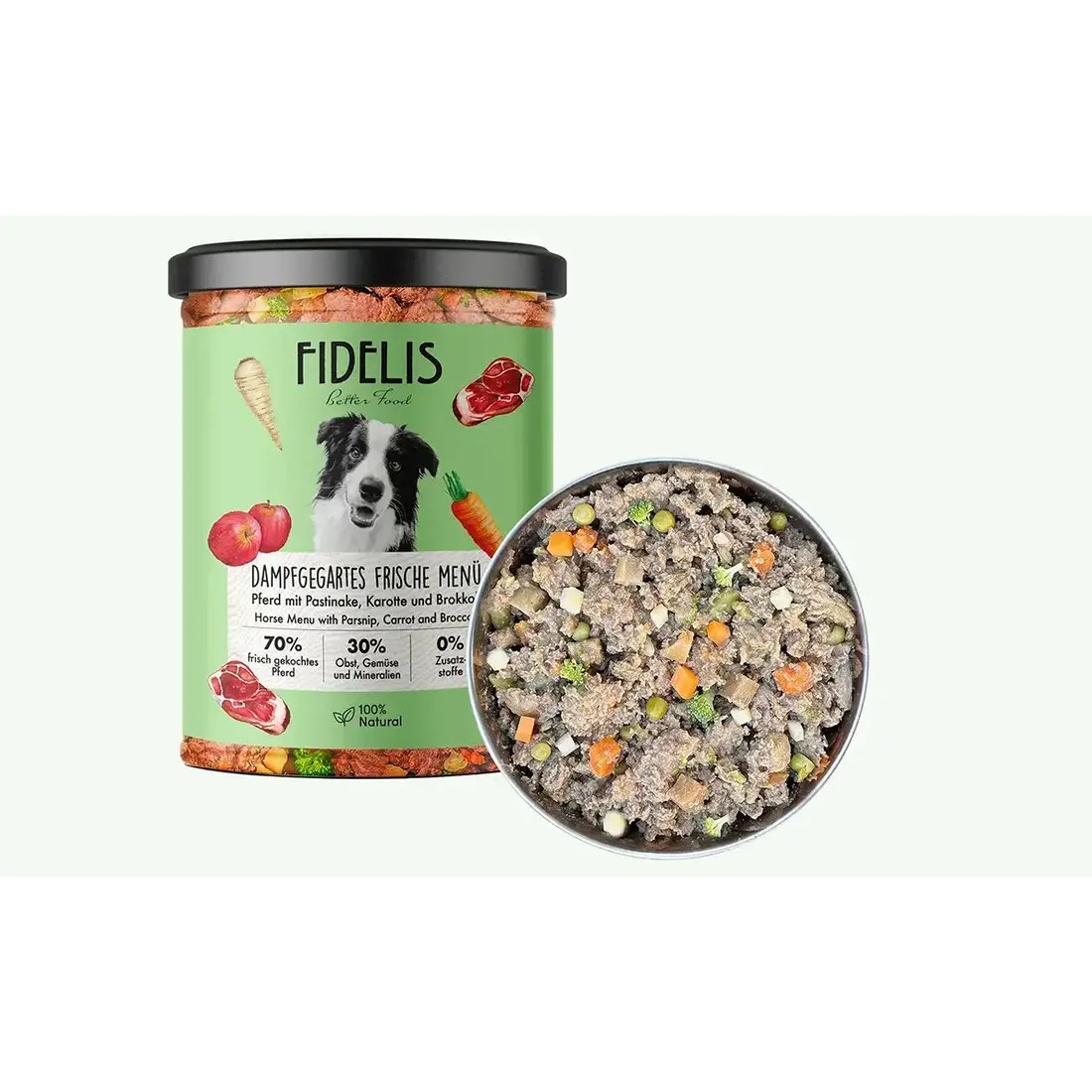 Fidelis Vers Gekookt Menu Paard & Pastinaak