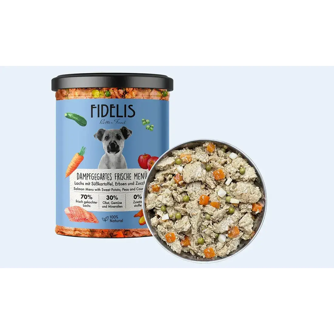 Fidelis Vers Gekookt Menu Zalm & Zoete Aardappel