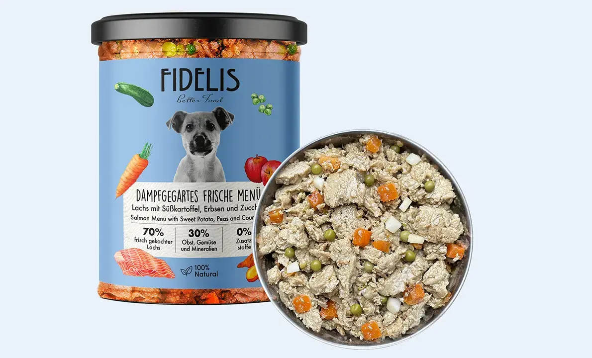 Fidelis Vers Gekookt Menu Zalm & Zoete Aardappel