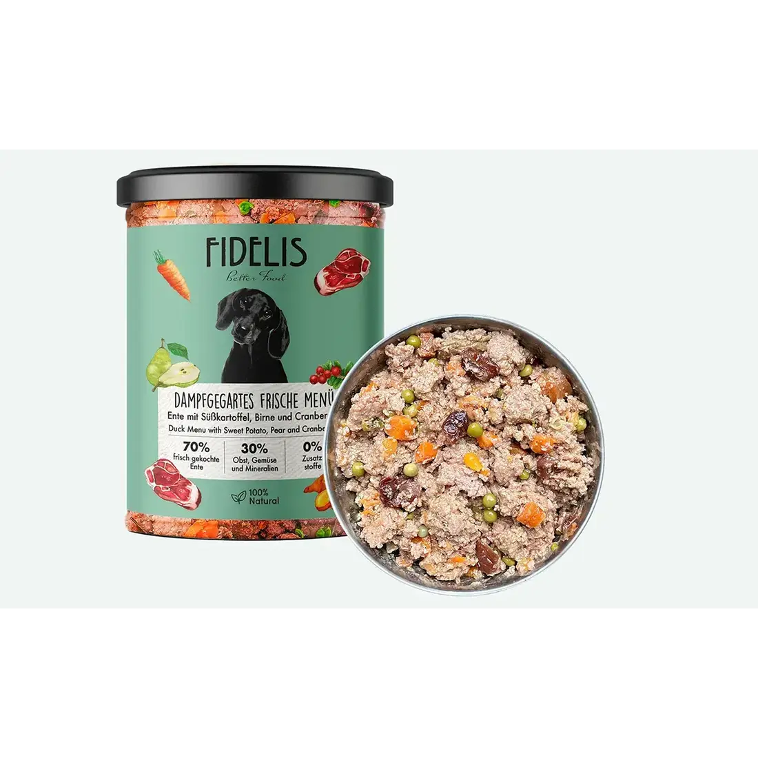 Fidelis Vers Gekookt Menu Eend & Zoete Aardappel
