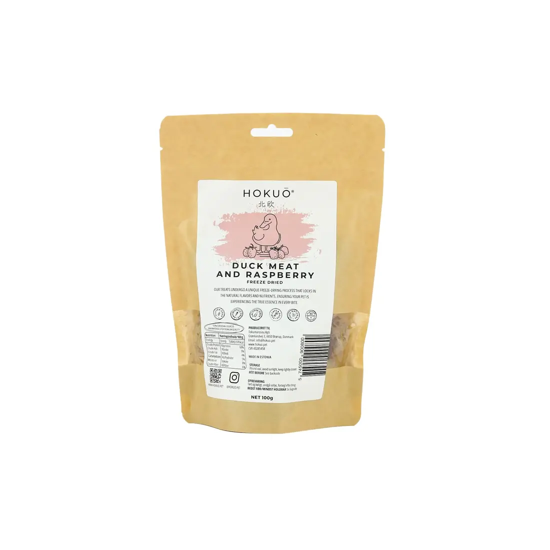 Hokuō® Eend en Framboos