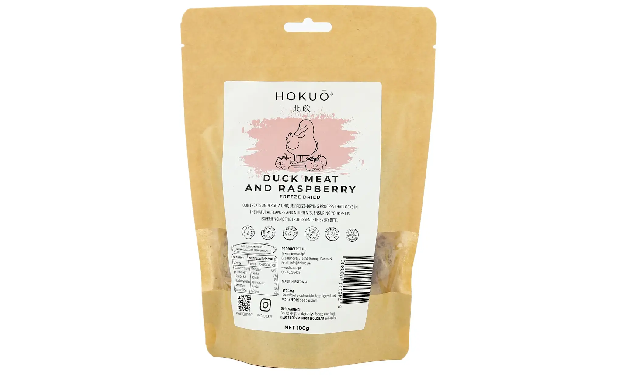 Hokuō® Eend en Framboos