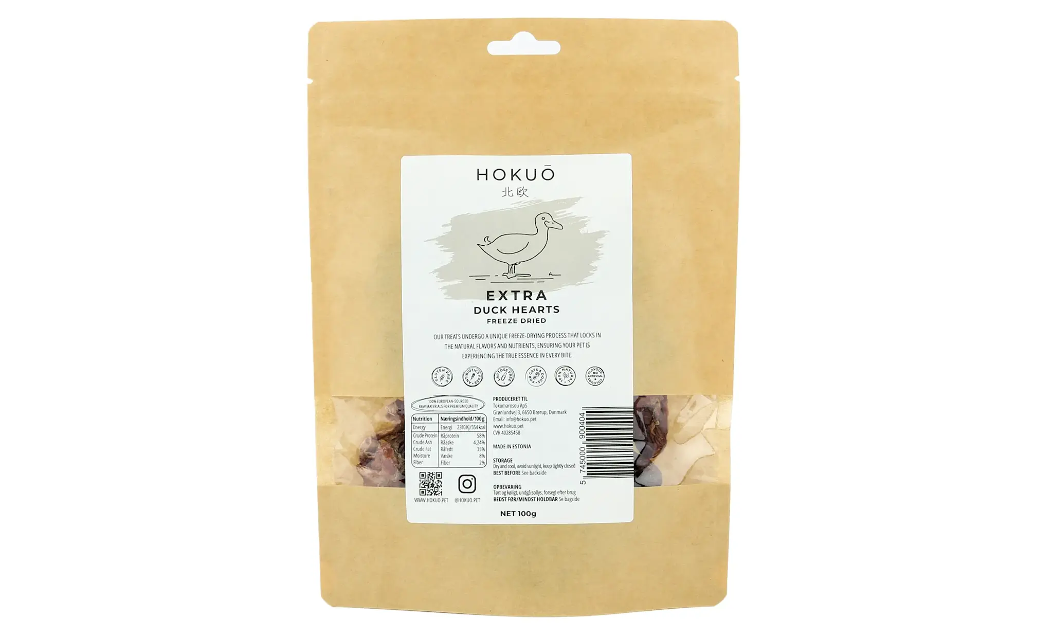 Hokuō® Extra Eendenharten