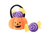 ZippyPaws Halloween Burrow – Trick or Treat Basket