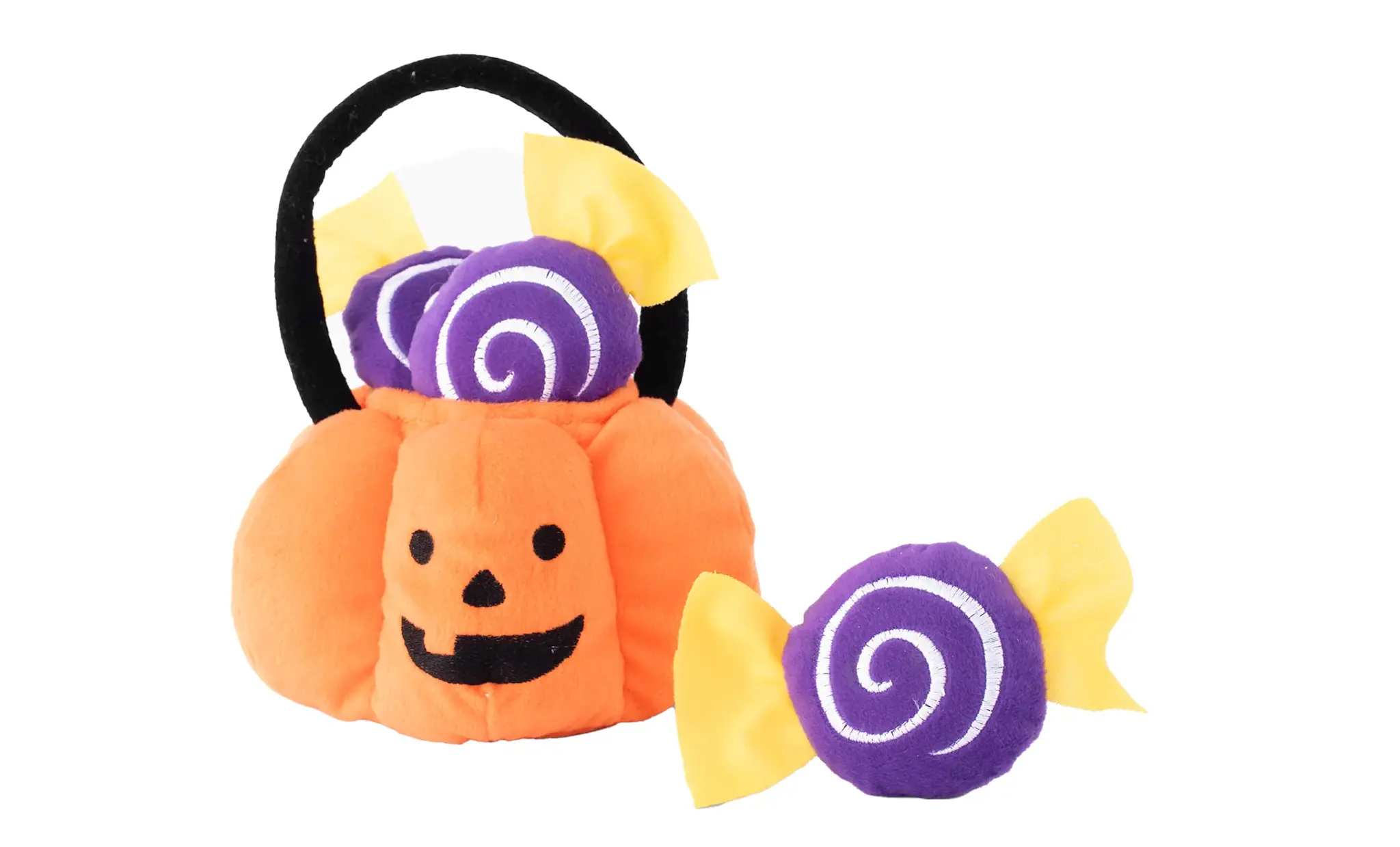 ZippyPaws Halloween Burrow – Trick or Treat Basket