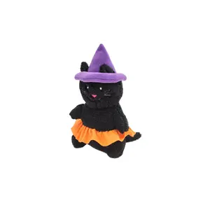 ZippyPaws Halloween Cheeky Chumz – Witch Cat
