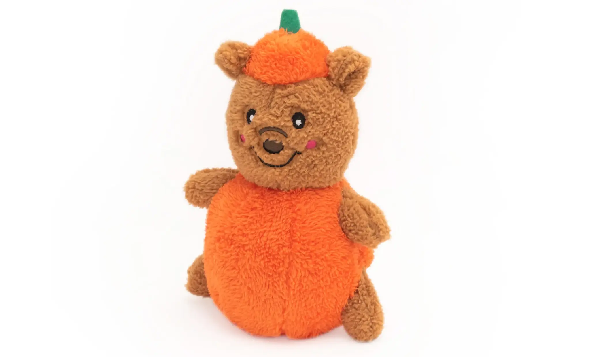 ZippyPaws Halloween Cheeky Chumz – Pumpkin Bear
