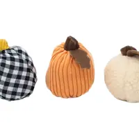 ZippyPaws Halloween Miniz 3-Pack Gourds