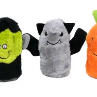 ZippyPaws Halloween Squeakie Buddies – Frankenstein – Pumpkin - Bat