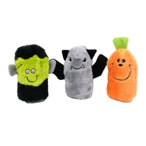 ZippyPaws Halloween Squeakie Buddies – Frankenstein – Pumpkin - Bat