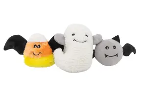 ZippyPaws Halloween Miniz - Flying Frights 3-pack