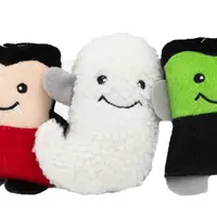 ZippyPaws Halloween Miniz - Monsters 3-pack