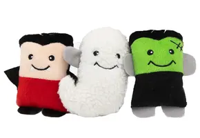 ZippyPaws Halloween Miniz - Monsters 3-pack