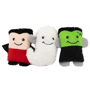 ZippyPaws Halloween Miniz - Monsters 3-pack