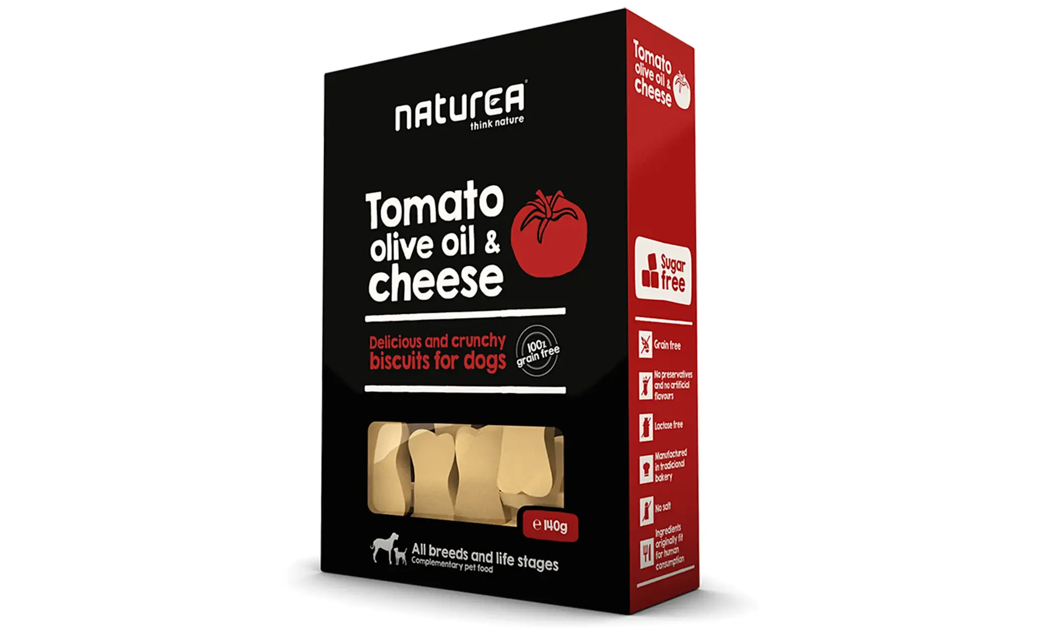 Naturea Biscuits Tomato, Olive Oil & Cheese