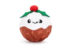 HugSmart Happy Woofmas – Christmas Pudding Ball