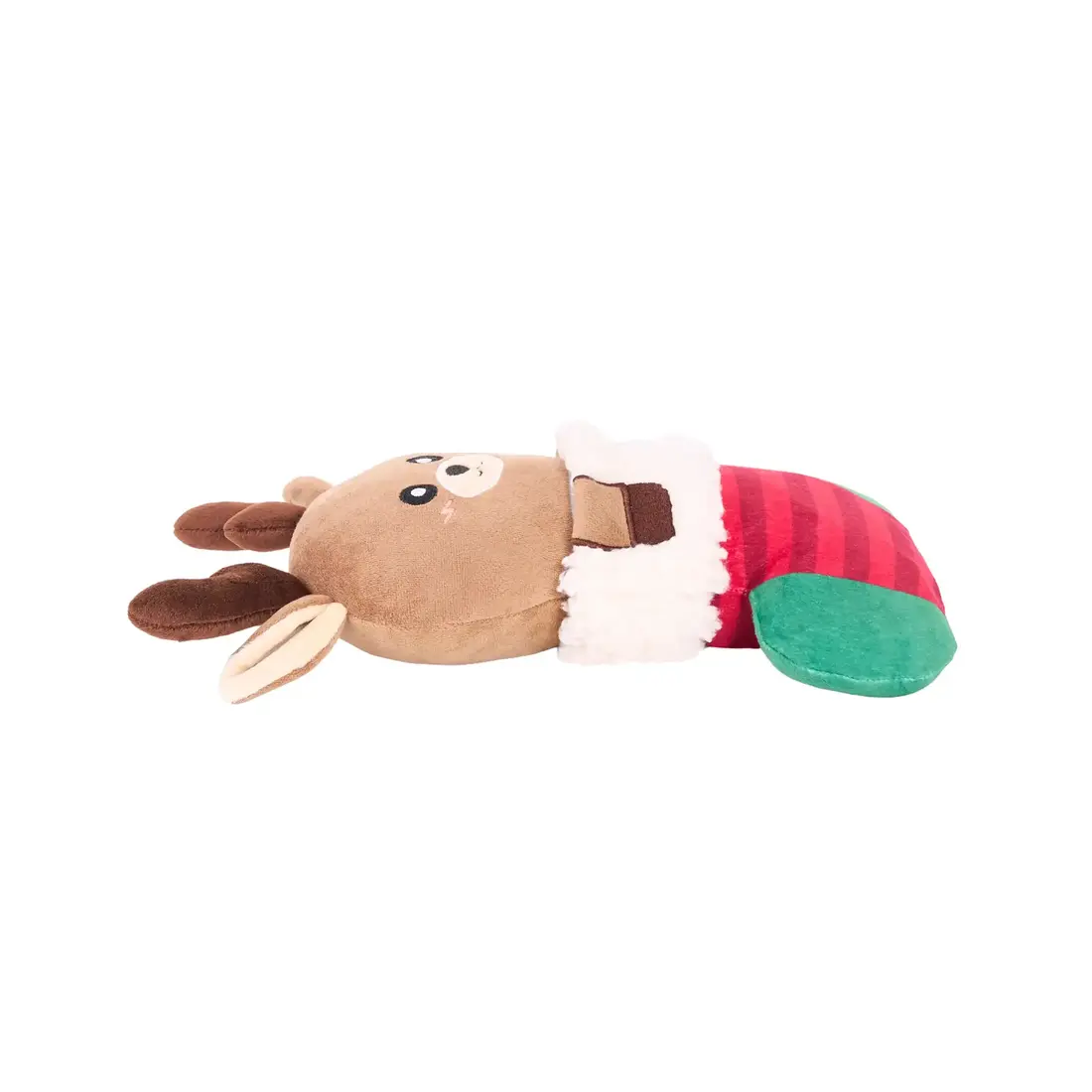 ZippyPaws EcoZippy Holiday Stocking Reindeer