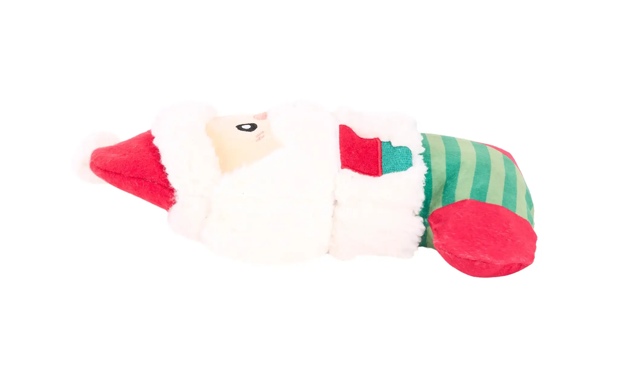 ZippyPaws EcoZippy Holiday Stocking Santa
