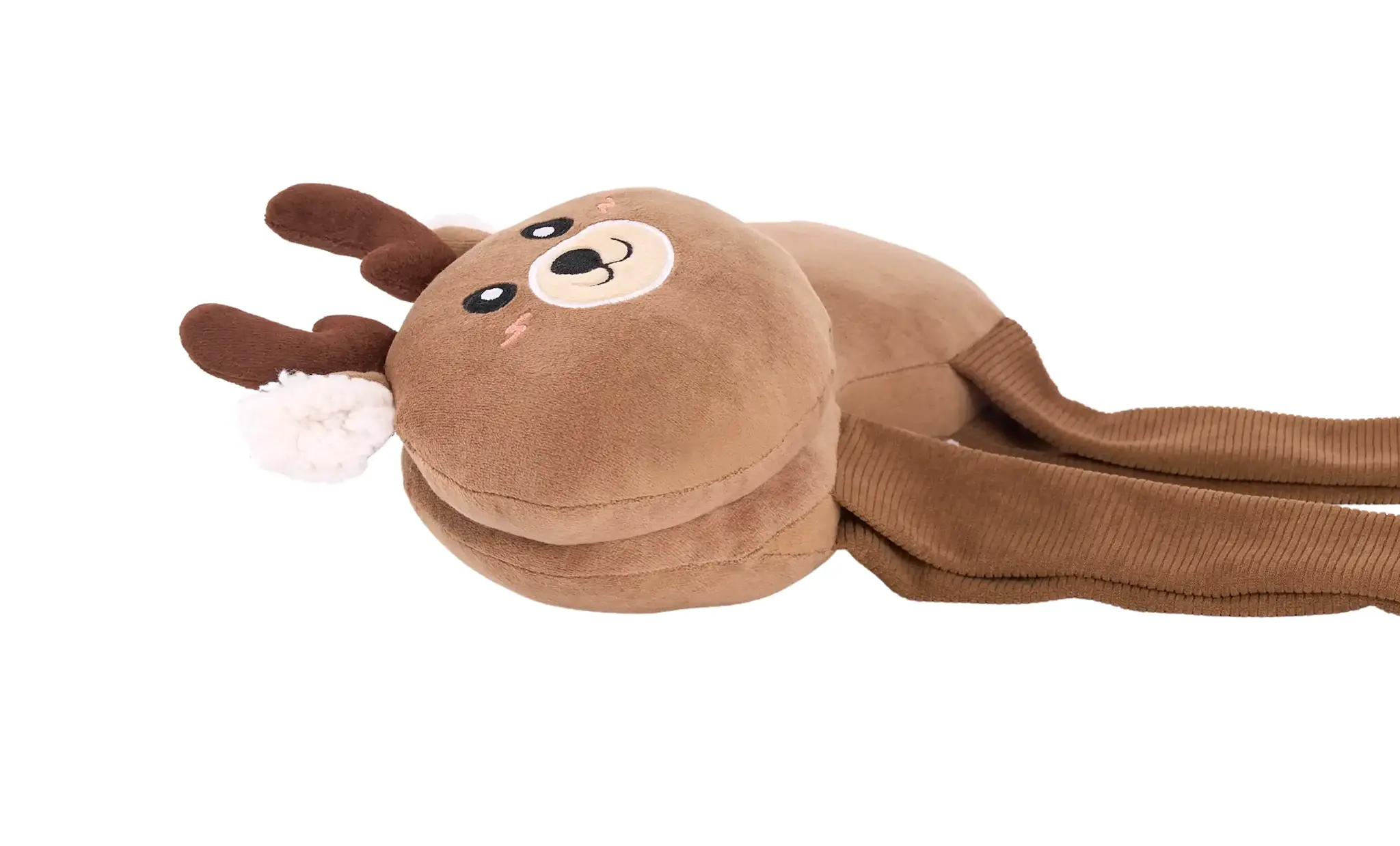 ZippyPaws EcoZippy Holiday Crinkle Reindeer