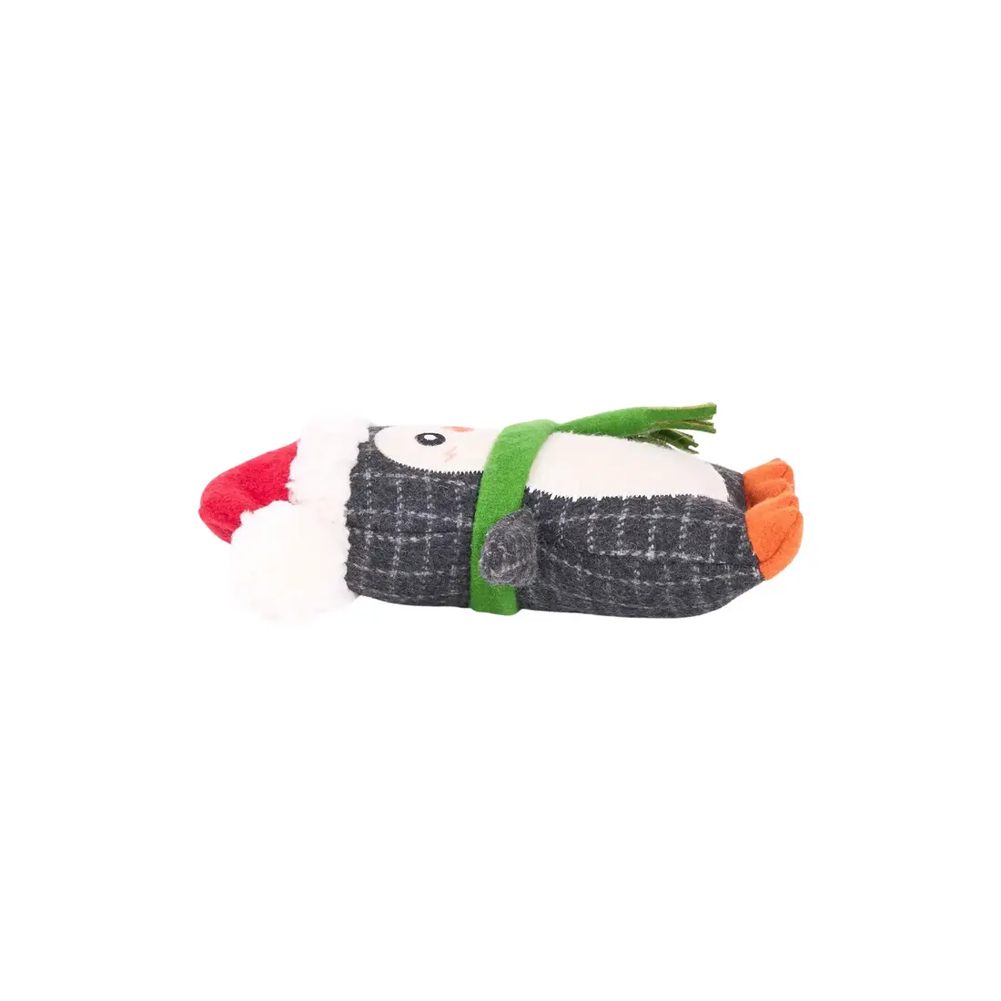 ZippyPaws EcoZippy Holiday Cotton Cuddler - Penguin