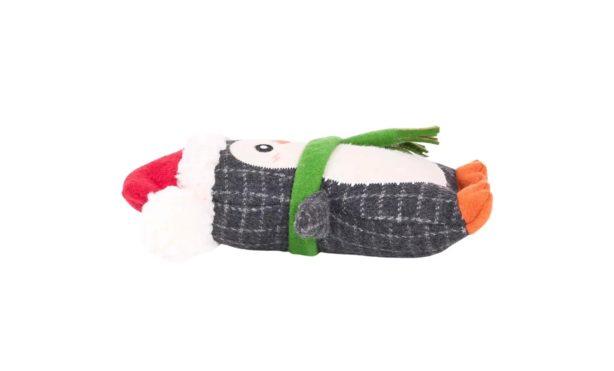 ZippyPaws EcoZippy Holiday Cotton Cuddler - Penguin