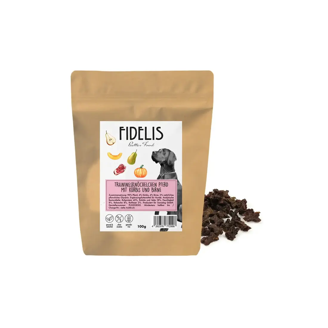 Fidelis Trainers Paard met Pompoen en Peer