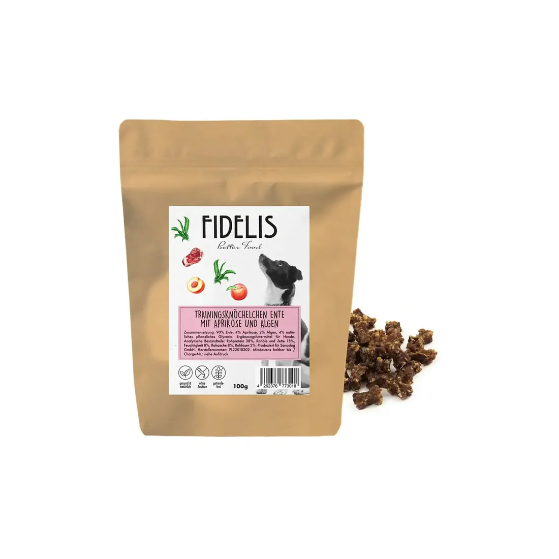 Fidelis Trainers Eend met Algen en Abrikoos