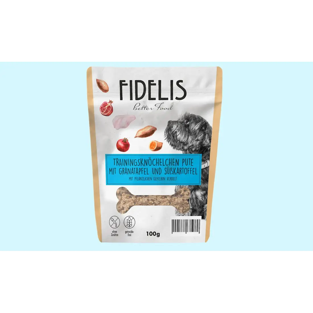 Fidelis Trainers Kalkoen met Granaatappel en Zoete Aardappel