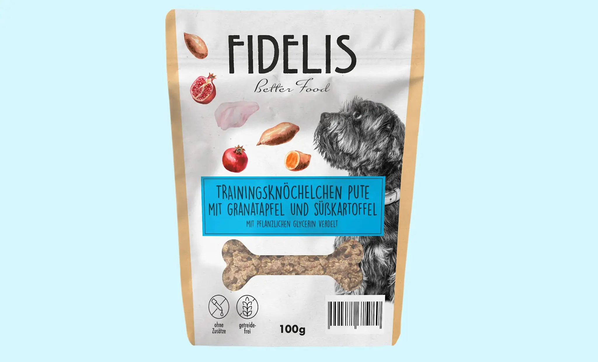 Fidelis Trainers Kalkoen met Granaatappel en Zoete Aardappel