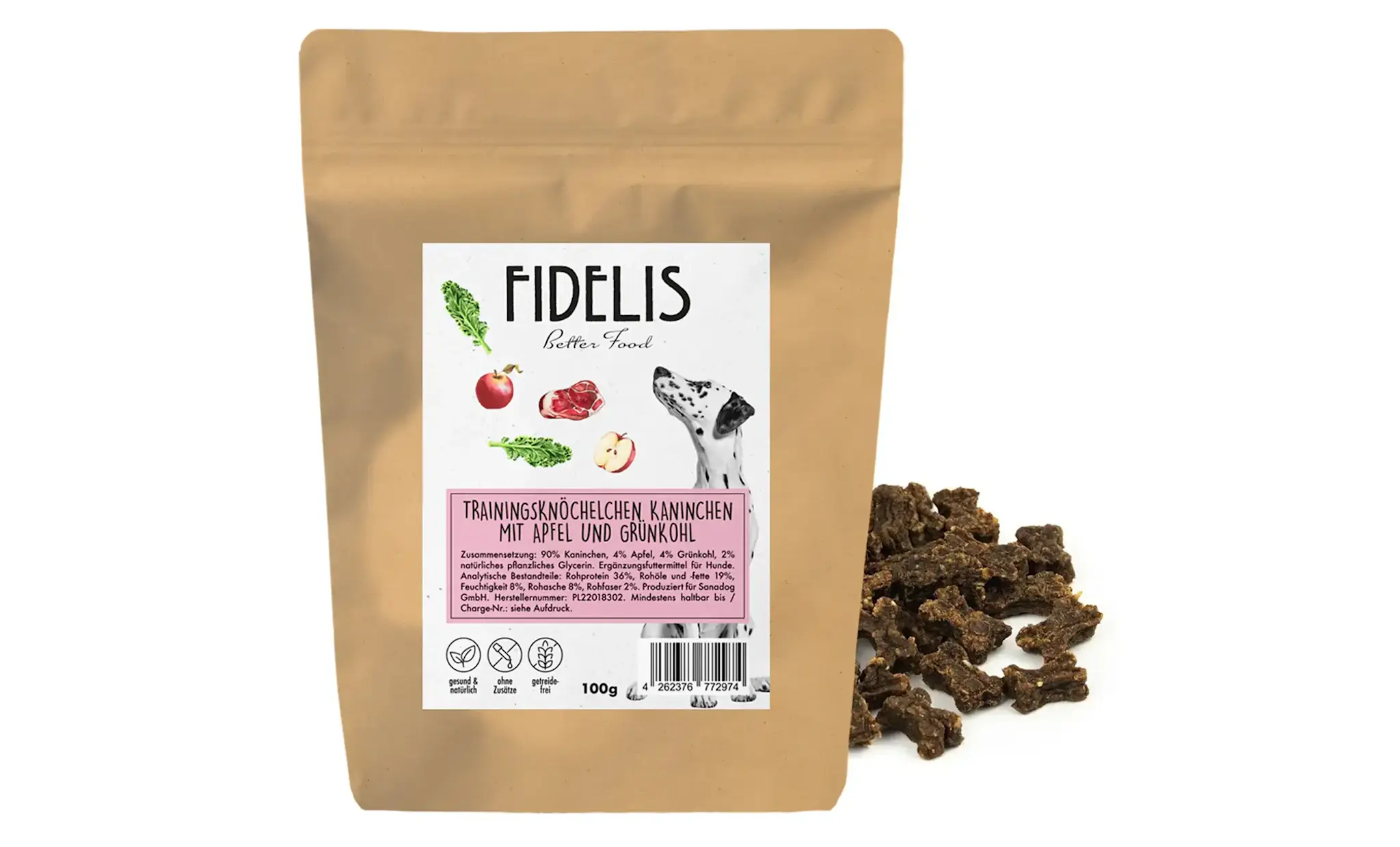 Fidelis Trainers Konijn met Appel en Boerenkool