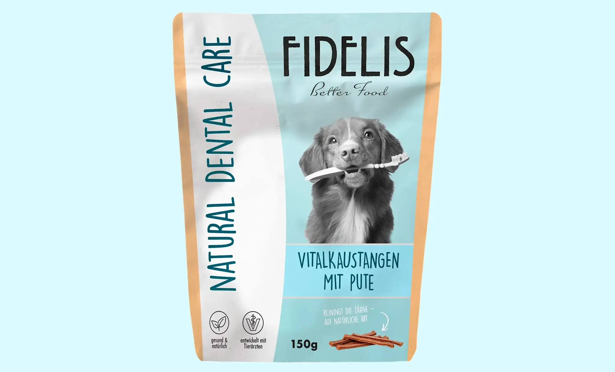 Fidelis Dental Care Kauwsticks Kalkoen