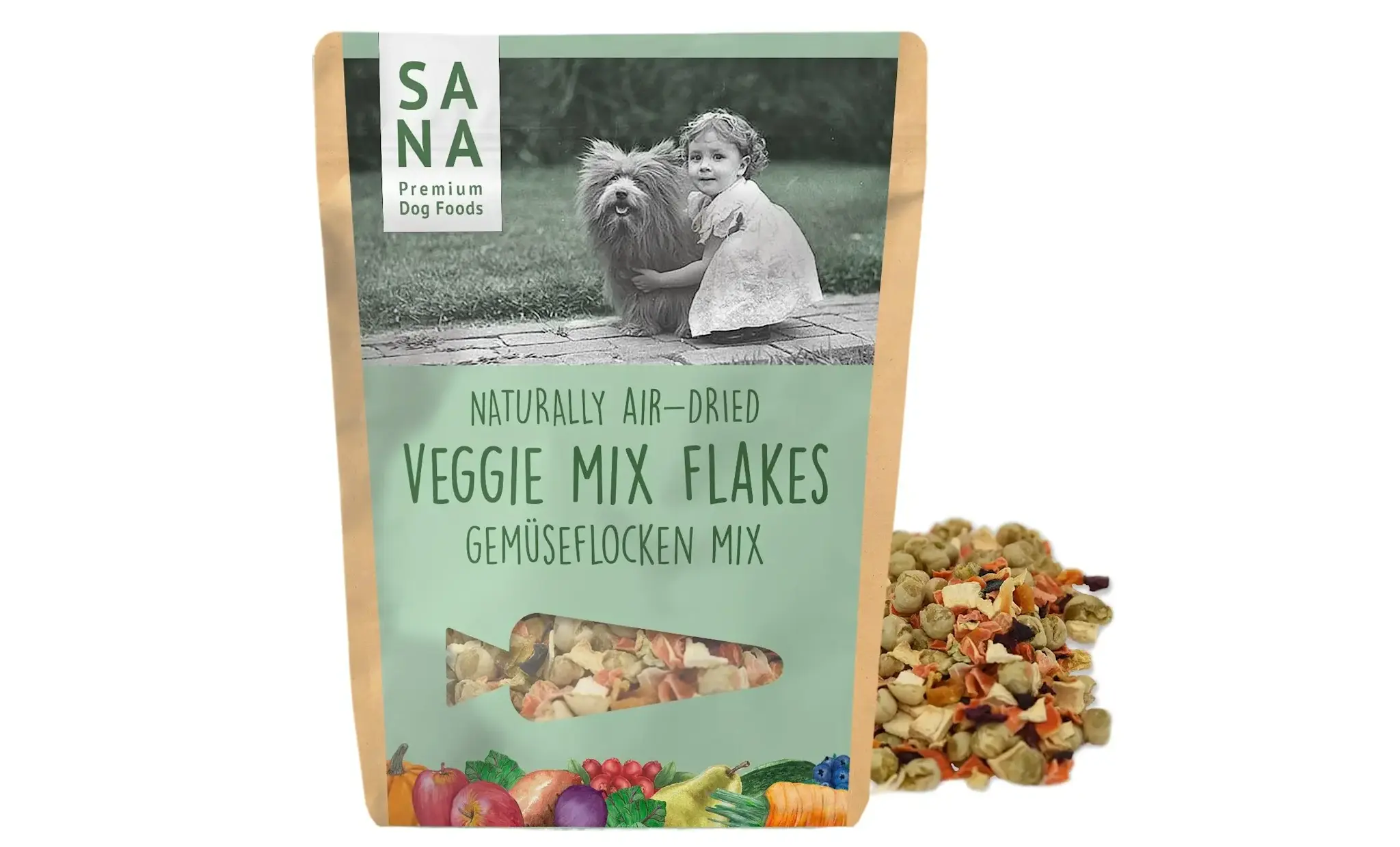 Sanadog Groentevlokken Mix