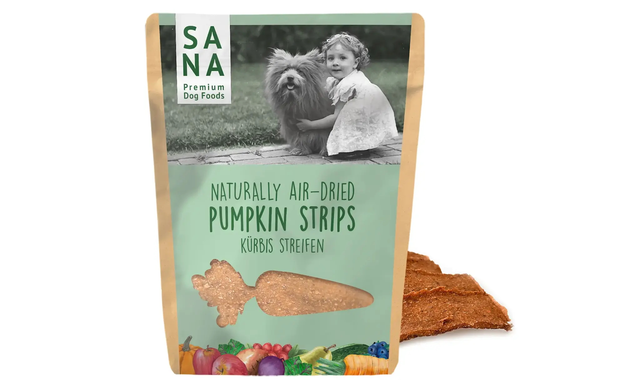 Sanadog Pompoenstrips met Biotine