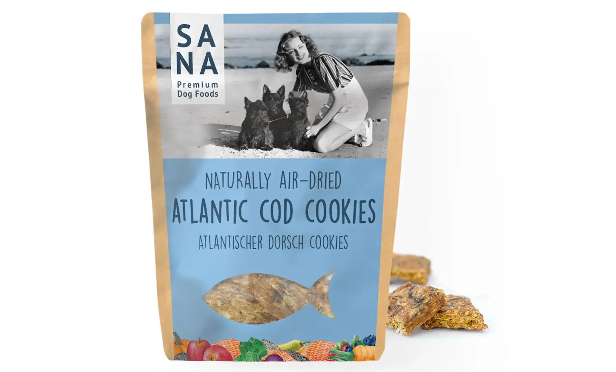 Sanadog Kabeljauwkoekjes