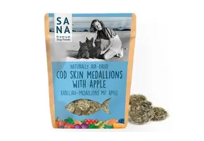 Sanadog Kabeljauwmedaillons met Appel