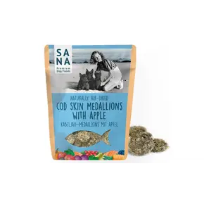 Sanadog Kabeljauwmedaillons met Appel