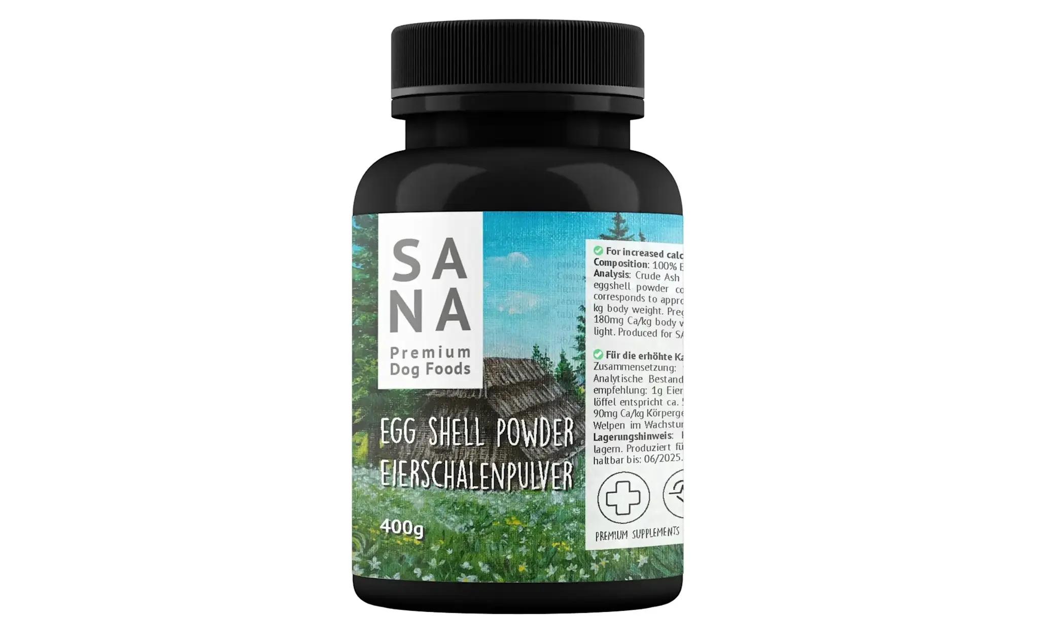 Sanadog Eierschaalpoeder