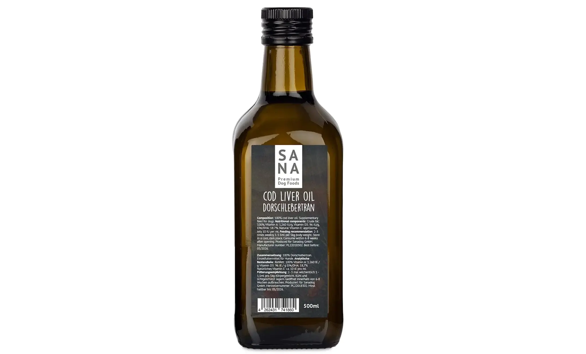 Sanadog Kabeljauwleverolie