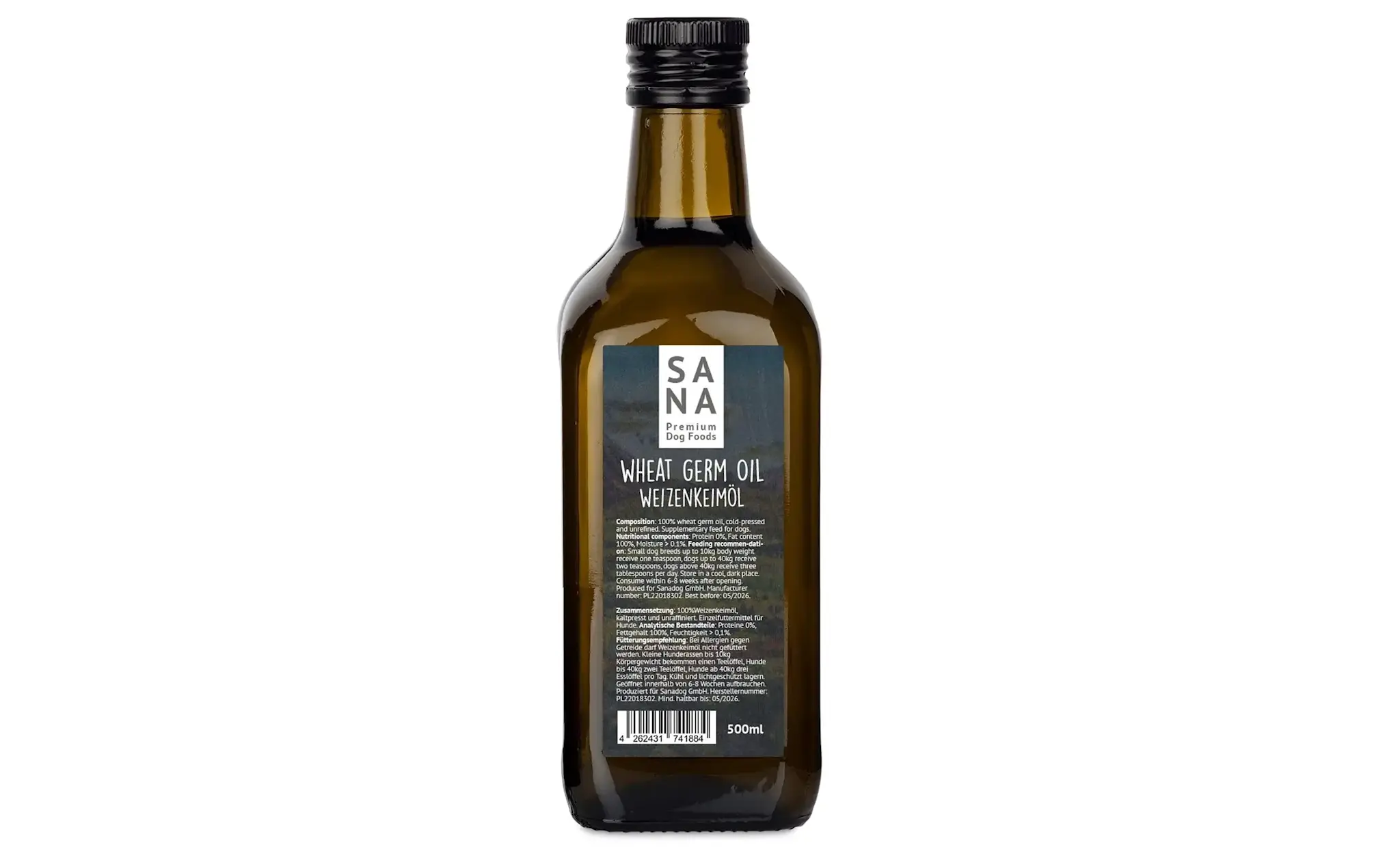 Sanadog Tarwekiemolie