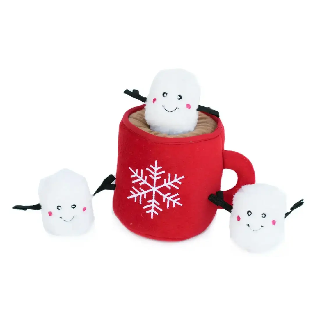 ZippyPaws Holiday Zippy Burrow Hot Cocoa