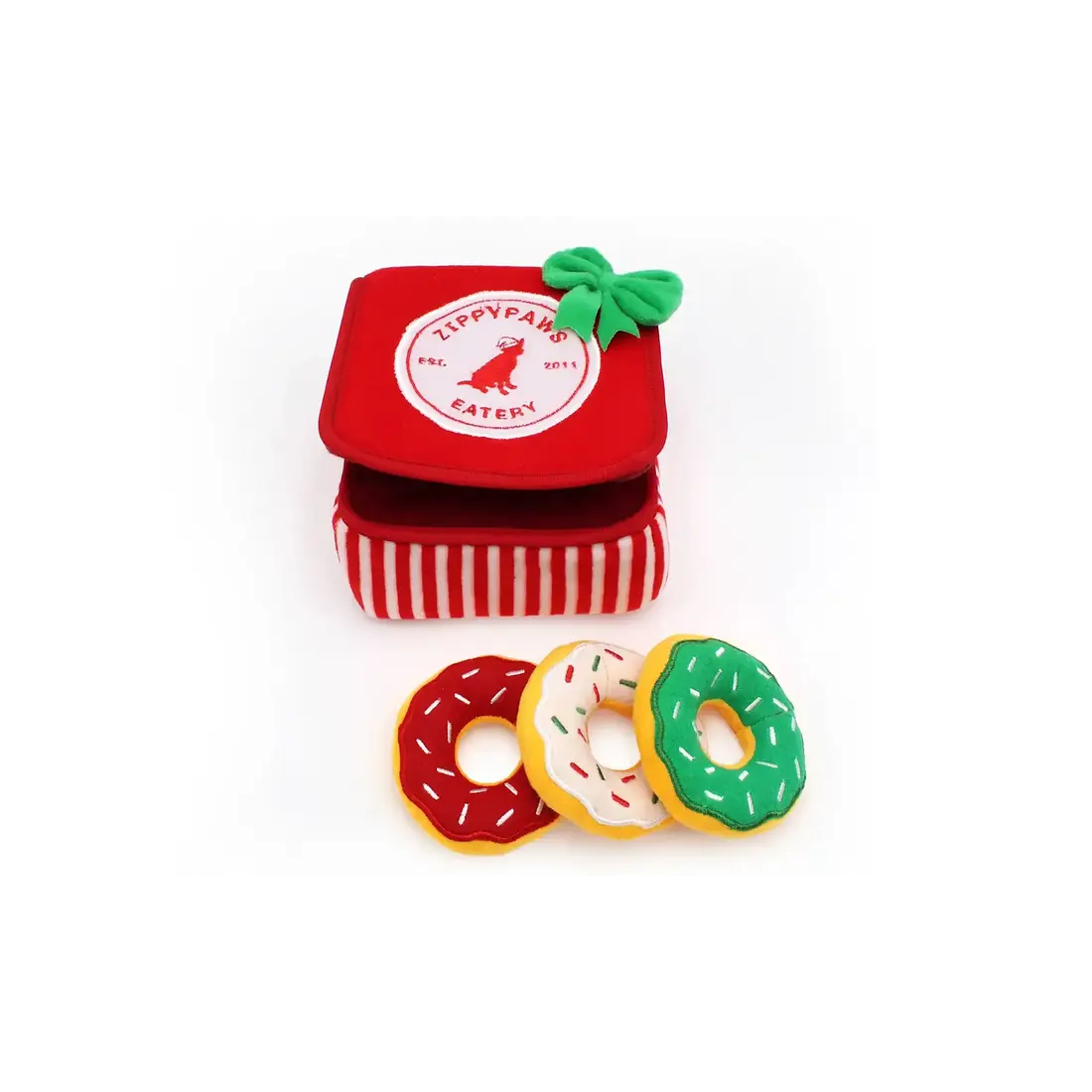 ZippyPaws Holiday Burrow Donutz Box