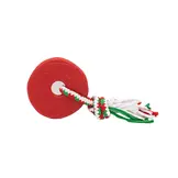 ZippyPaws Holiday ZippyTuff Teetherz – Donut Red