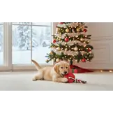 ZippyPaws Holiday ZippyTuff Teetherz – Donut Red